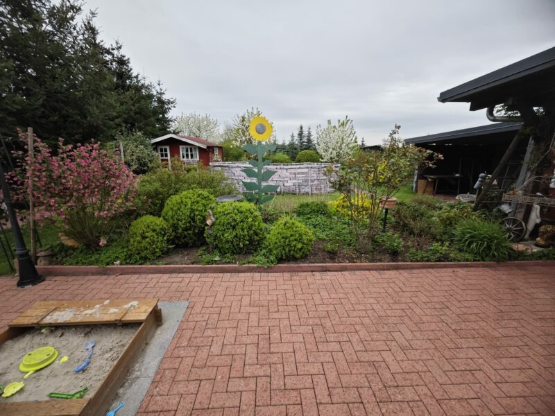 Referenzfoto eines von Volksgarten38 gepflegten Gartens